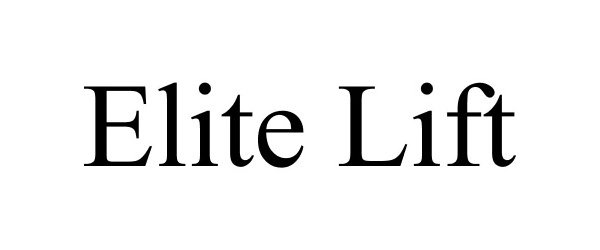 Trademark Logo ELITE LIFT