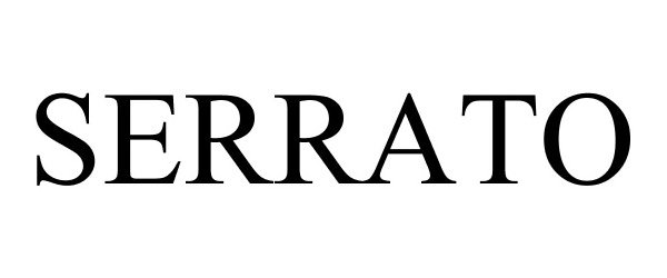 Trademark Logo SERRATO