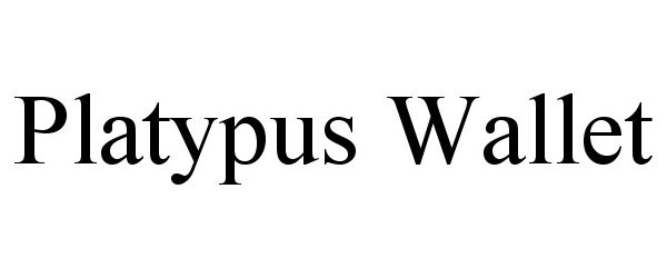  PLATYPUS WALLET