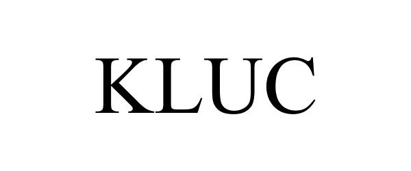 Trademark Logo KLUC