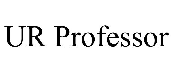 Trademark Logo UR PROFESSOR