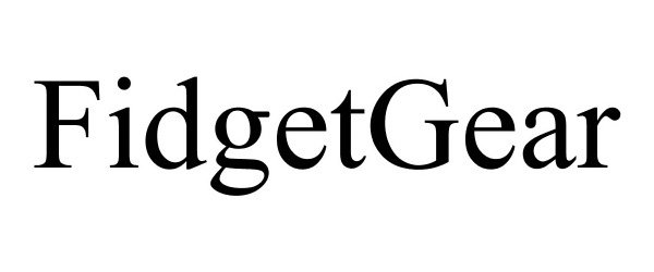 Trademark Logo FIDGETGEAR