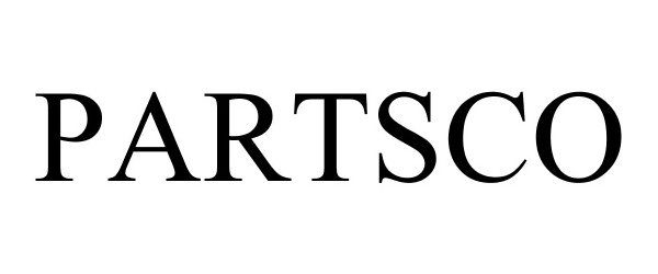 Trademark Logo PARTSCO