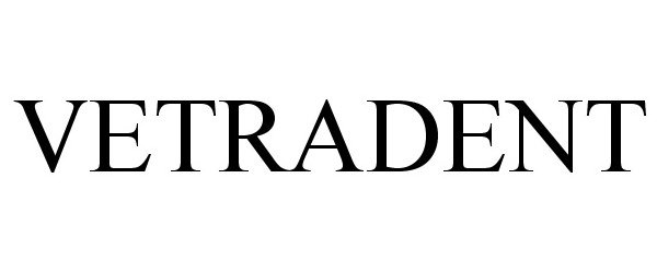 Trademark Logo VETRADENT