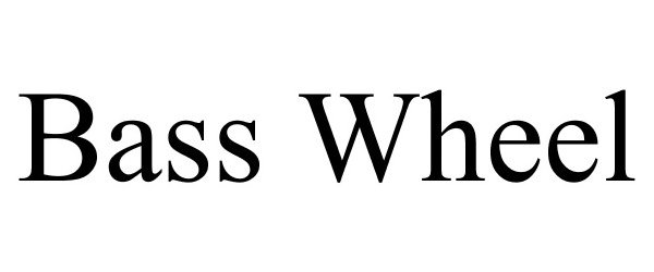 Trademark Logo BASS WHEEL