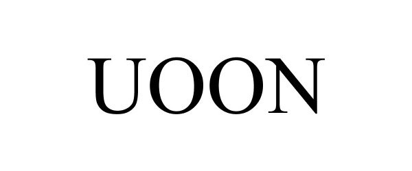 Trademark Logo UOON