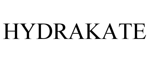 Trademark Logo HYDRAKATE