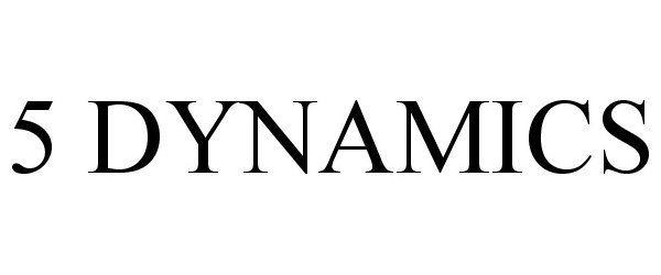 Trademark Logo 5 DYNAMICS