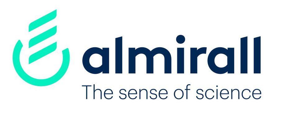 Trademark Logo ALMIRALL THE SENSE OF SCIENCE