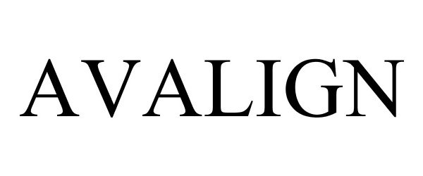 Trademark Logo AVALIGN
