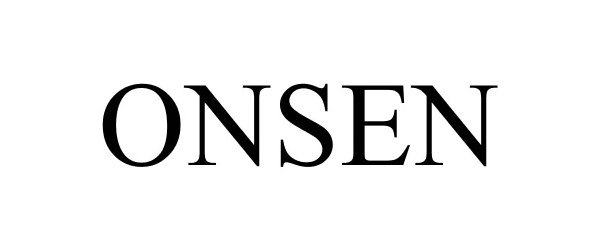 Trademark Logo ONSEN
