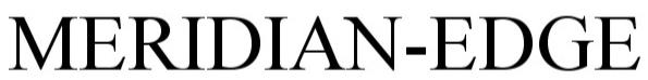 Trademark Logo MERIDIAN-EDGE