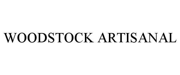 Trademark Logo WOODSTOCK ARTISANAL
