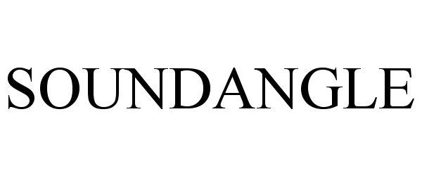 Trademark Logo SOUNDANGLE