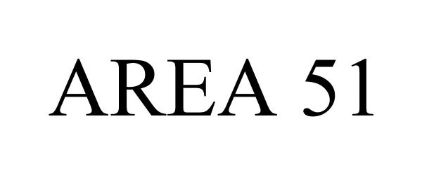 Trademark Logo AREA 51