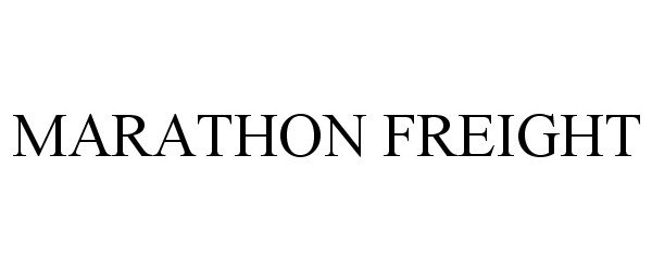  MARATHON FREIGHT