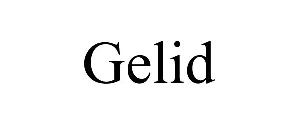 Trademark Logo GELID