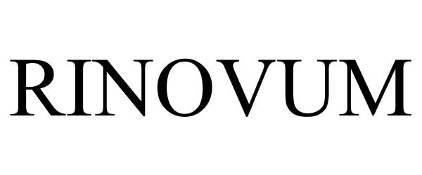 Trademark Logo RINOVUM