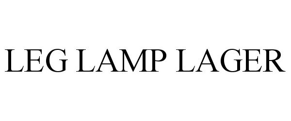  LEG LAMP LAGER