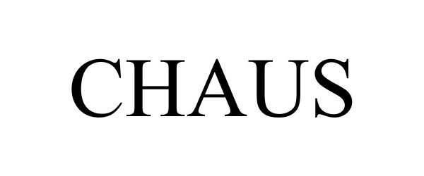 Trademark Logo CHAUS