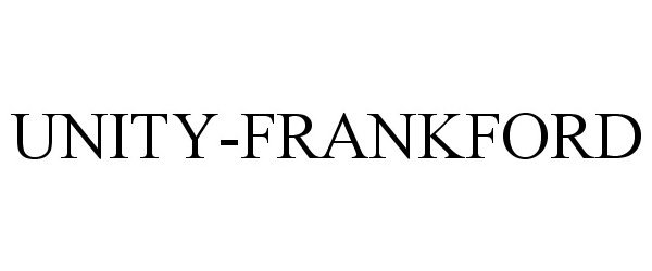  UNITY-FRANKFORD
