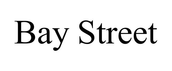 Trademark Logo BAY STREET
