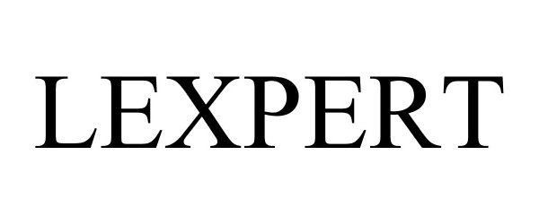 Trademark Logo LEXPERT