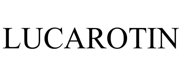 Trademark Logo LUCAROTIN