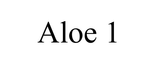  ALOE 1