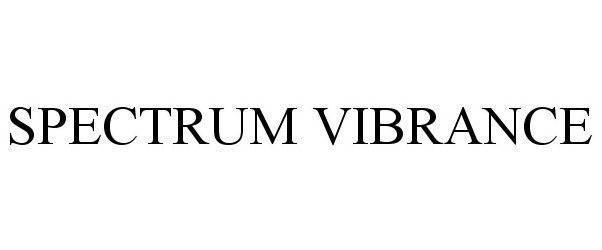 Trademark Logo SPECTRUM VIBRANCE