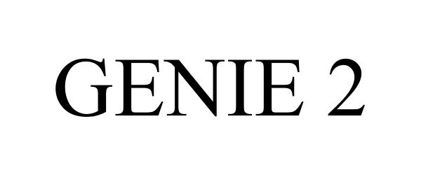Trademark Logo GENIE 2