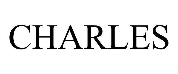Trademark Logo CHARLES