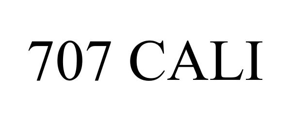 Trademark Logo 707 CALI