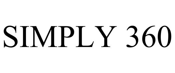 Trademark Logo SIMPLY 360