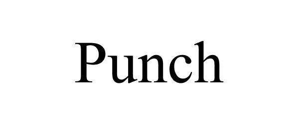Trademark Logo PUNCH