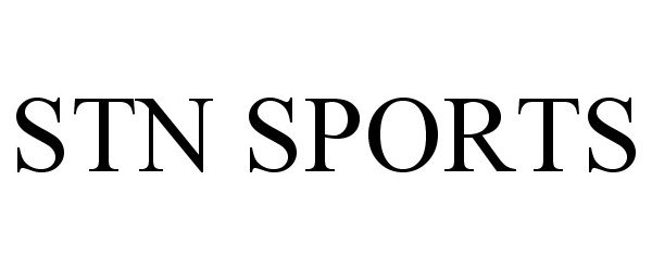 Trademark Logo STN SPORTS