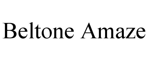Trademark Logo BELTONE AMAZE
