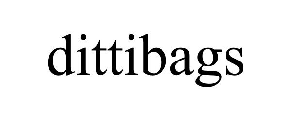 Trademark Logo DITTIBAGS