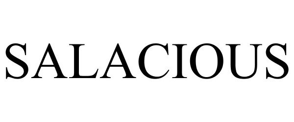 Trademark Logo SALACIOUS