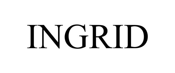 Trademark Logo INGRID