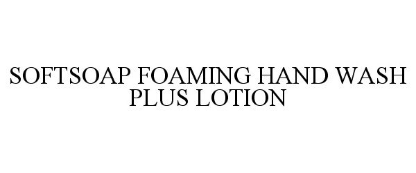  SOFTSOAP FOAMING HAND WASH PLUS LOTION