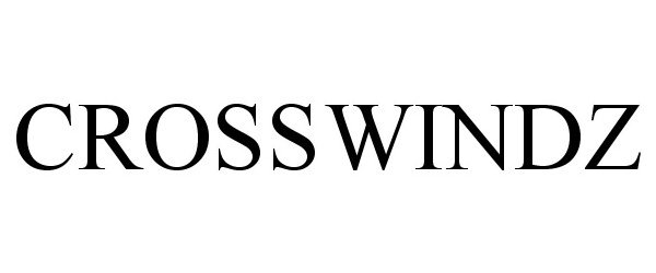 Trademark Logo CROSSWINDZ