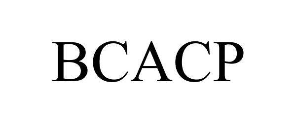  BCACP