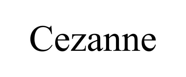 Trademark Logo CEZANNE