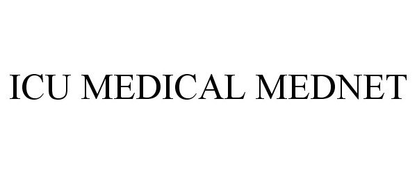 Trademark Logo ICU MEDICAL MEDNET