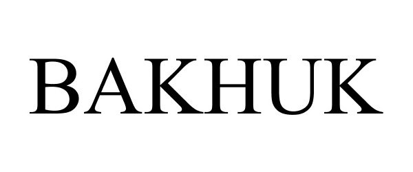  BAKHUK