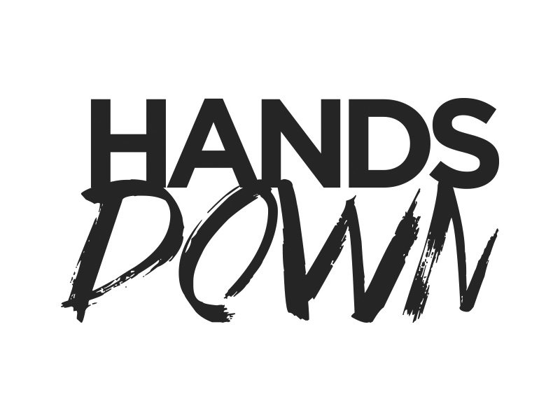 Trademark Logo HANDS DOWN