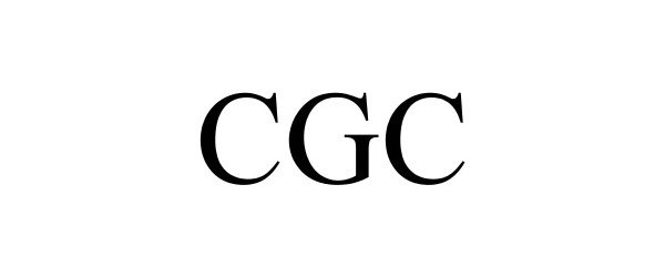 Trademark Logo CGC