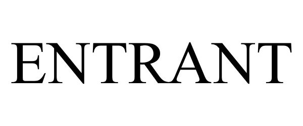 Trademark Logo ENTRANT