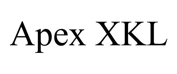 Trademark Logo APEX XKL